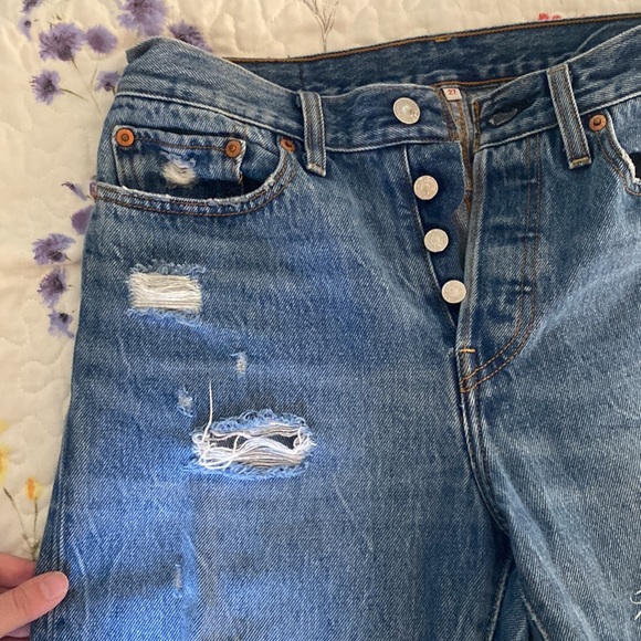 levi’s wedgie straight leg jeans - Picture 4 of 5